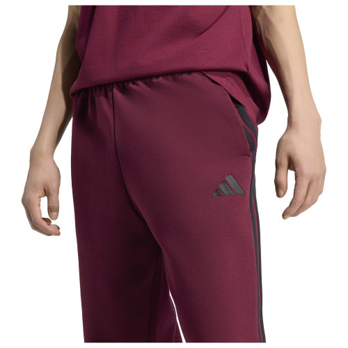 Adidas Ανδρικό παντελόνι φόρμας Essentials 3-Stripes Fleece Tapered-Cuffed Pants